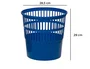 Q-connect Papelera de rejilla azul 15 litros