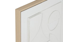 DKD Home Decor Cuadro Lienzo PS Abstracto 3D Surtido de 3 unidades