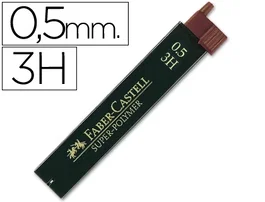 Faber Castell Minas de Grafito 9065 0,5 mm 3H