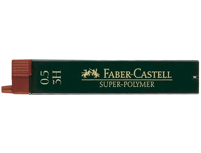 Faber Castell Minas de Grafito 9065 0,5 mm 3H Faber Castell Minas de Grafito 9065 0,5 mm 3H
