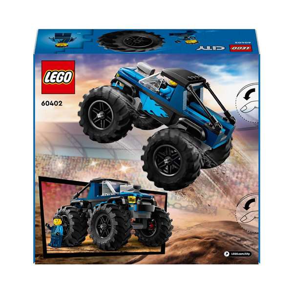 Lego City Juego de Construcción Monster Truck Azul