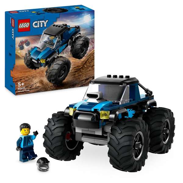 Lego City Juego de Construcción Monster Truck Azul