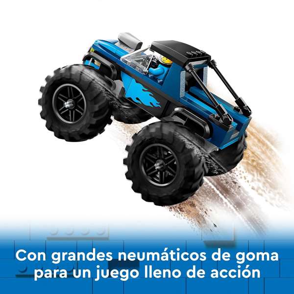 Lego City Juego de Construcción Monster Truck Azul