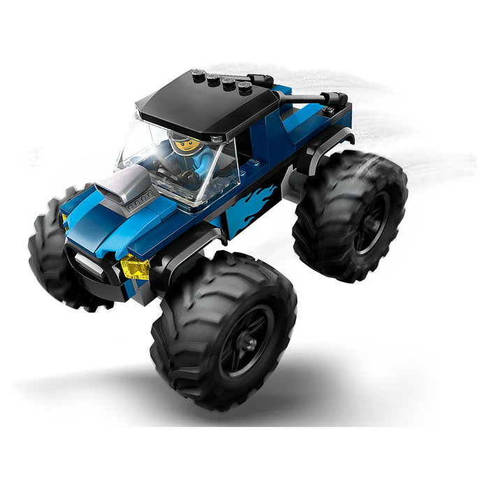 LEGO 60402 City Monster Truck Azul, Juego de Construcción para Niños 5+ Años, 148 Piezas