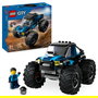 LEGO 60402 City Monster Truck Azul, Juego de Construcción para Niños 5+ Años, 148 Piezas