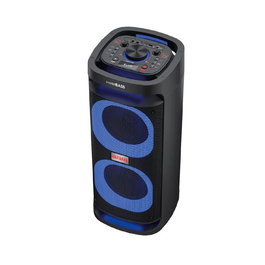 Aiwa Altavoz de Fiesta y Karaoke KBTUS-D800, Color Negro