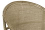 DKD Home Decor Sillon Bali 24 radhika Colonial Marron Blanco Ratán Algodón 66 x 88 x 63 cm