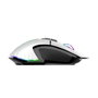 Spirit of Gamer PRO-M5 Ratón Gaming Óptico USB para PC con 12800 DPI, 8 Botones, Iluminación LED RGB, Cable 1.7m, Blanco, para Mano Derecha