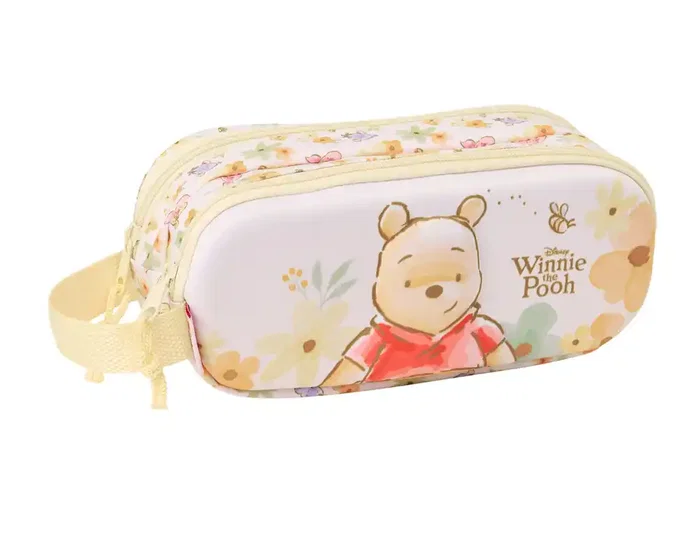 Safta Portatodo Doble 3D Winnie the Pooh Disney