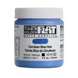 Golden SoFlat Azul Ceruleo Hue 118 ml