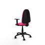 PIQUERAS Y CRESPO Silla de oficina Aýna Rosa con Brazos 1D