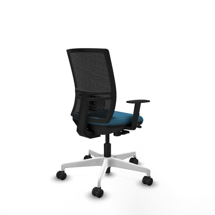 PIQUERAS Y CRESPO Silla de oficina Yunquera Verde petróleo y Negro PIQUERAS Y CRESPO Silla de oficina Yunquera Verde petróleo y Negro
