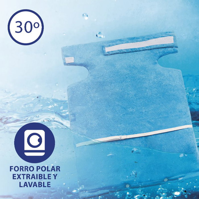 AVANT Almohadilla Eléctrica con Sujeción para Cuello, 40x50 cm, 45W, 2 Temperaturas