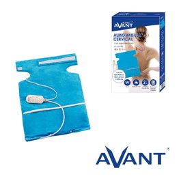 AVANT Almohadilla eléctrica con sujeción para cuello 40x50cm 45W 2temp