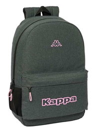 Mochila Escolar Kappa Silver pink Gris 30 x 14 x 46 cm