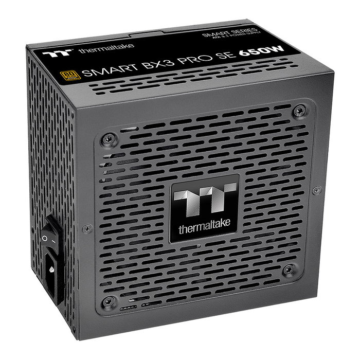 Thermaltake 650W Smart BX3 Pro SE - Fuente de alimentación 650 W certificada 80 Plus, ventilador silencioso de 120 mm Thermaltake 650W Smart BX3 Pro SE - Fuente de alimentación 650 W certificada 80 Plus, ventilador silencioso de 120 mm