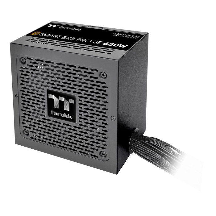 Thermaltake 650W Smart BX3 Pro SE - Fuente de alimentación 650 W certificada 80 Plus, ventilador silencioso de 120 mm Thermaltake 650W Smart BX3 Pro SE - Fuente de alimentación 650 W certificada 80 Plus, ventilador silencioso de 120 mm
