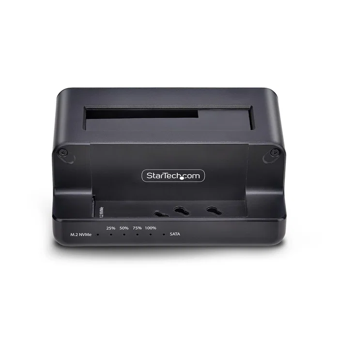 StarTech.com Duplicador/Acoplamiento de Datos N2-M2-SSD-DUPLICATOR - Clonador Autónomo Bidireccional de Unidades M.2 NVMe a SATA 2.5/3.5" USB-C, Negro StarTech.com Duplicador/Acoplamiento de Datos N2-M2-SSD-DUPLICATOR - Clonador Autónomo Bidireccional de Unidades M.2 NVMe a SATA 2.5/3.5" USB-C, Negro