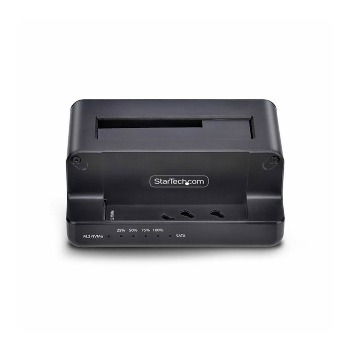 StarTech.com Clonador NVMe M.2 a SATA de 2.5/3.5 - Dock Duplicador de 2 Bahías