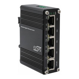 Exsys EX-62020PoE Switch Ethernet Industrial 5 Puertos PoE