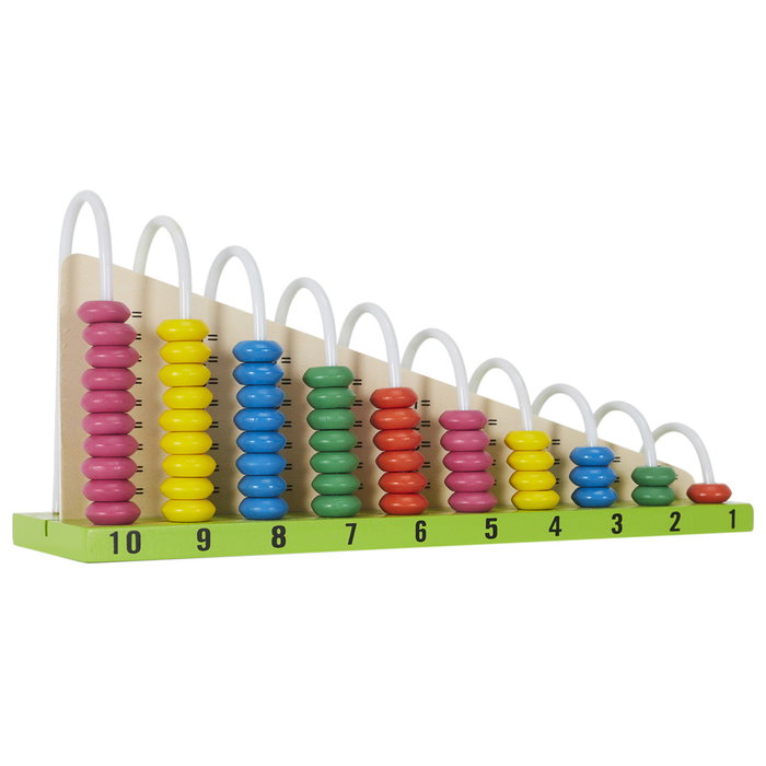 Jeux 2 momes Ábaco Matemático de Madera Colección Montessori para Mayores de 3 Años