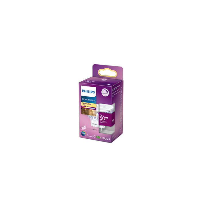Philips Bombilla LED MR16 7W 621Lm 2700K Dimmable Philips Bombilla LED MR16 7W 621Lm 2700K Dimmable