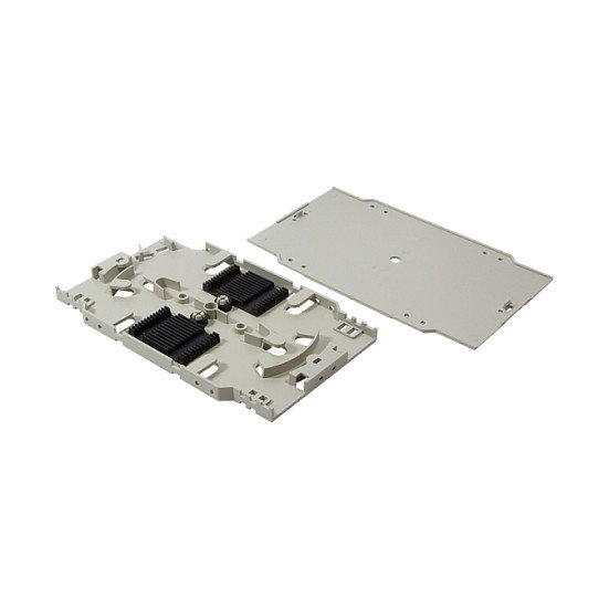 LogiLink Casete de empalme de fibra con soporte para 24 núcleos, tipo crimpado LogiLink Casete de empalme de fibra con soporte para 24 núcleos, tipo crimpado