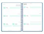 Liderpapel Agenda Escolar Military 26-27 Semana Vista A6+ Azul Marino