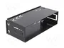 4CARMEDIA Semi-bastidor de montaje para radio Blaupunkt 1 DIN, Negro