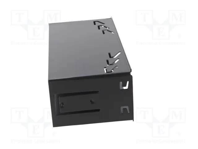 4CARMEDIA Semi-bastidor de montaje para radio Blaupunkt 1 DIN, Negro