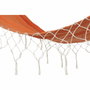 DKD Home Decor Hamaca de Poliéster y Algodón Naranja con Flecos