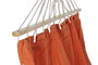 DKD Home Decor Hamaca Terraza Y Jardin Naranja Poliester Algodon Pino 255 x 80 x 28 cm