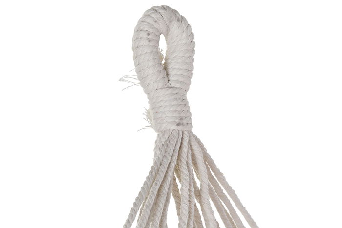 DKD Home Decor Hamaca Terraza Y Jardin Naranja Poliester Algodon Pino 255 x 80 x 28 cm