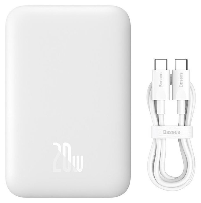 Baseus Magnetic Mini 6000 mAh 20W Blanco