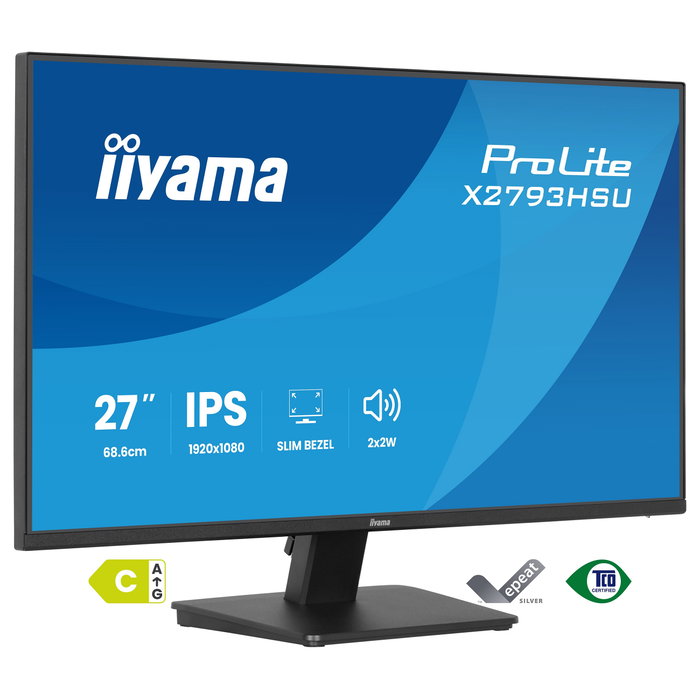 iiyama ProLite X2793HSU-B1 Monitor 27 IPS Full HD 120Hz 1ms Negro