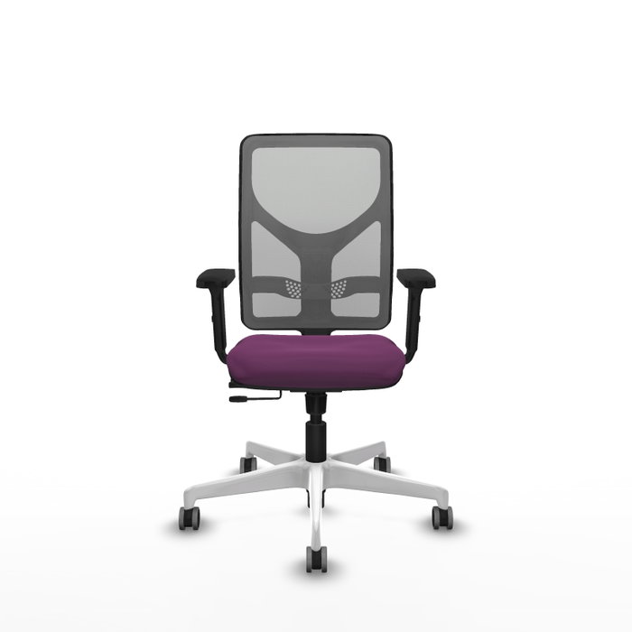 PIQUERAS Y CRESPO Silla de oficina Motilla con mecanismo Sincro/Traslack, Morado y Gris PIQUERAS Y CRESPO Silla de oficina Motilla con mecanismo Sincro/Traslack, Morado y Gris