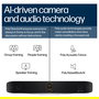 HP Poly Studio X72 Barra de Colaboración de Vídeo 4K Ultra HD Zoom 7.3x