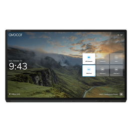 AVOCOR AVG-7560 Pantalla Táctil 75" 190cm 4K Ultra HD LCD LED 3840x2160 DP HDMI USB Touch