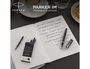 Parker IM Premium Black Gold punta fina negra