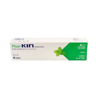 KIN Pasta Dental Fluor Menta 125ml KIN Pasta Dental Fluor Menta 125ml
