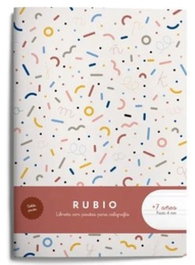 RUBIO PAPELERIA Libreta A5 44H 80G Pauta 4mm con Margen