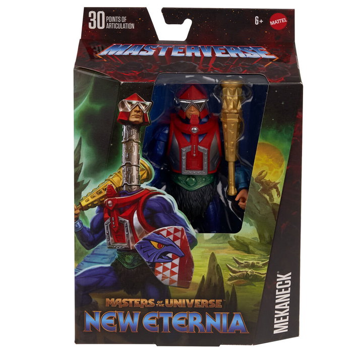 Mattel Masters of the Universe Figura Mekaneck 17cm Articulada con Accesorios