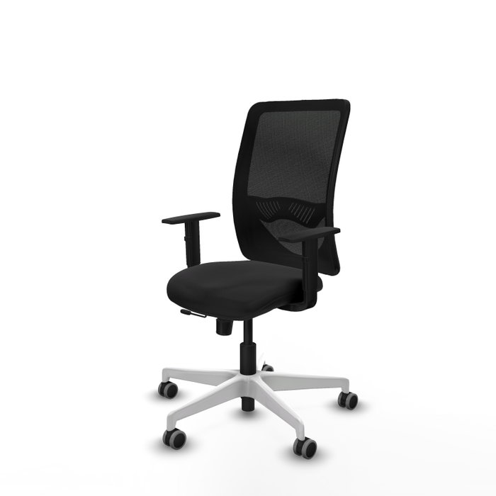 PIQUERAS Y CRESPO Silla de oficina Zulema con mecanismo Sincro/Traslack y acabado en negro PIQUERAS Y CRESPO Silla de oficina Zulema con mecanismo Sincro/Traslack y acabado en negro
