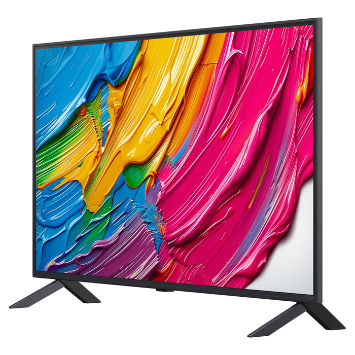 LG 43QNED80A6A Televisor QNED 43" 4K Ultra HD Smart TV webOS WiFi Negro HDMI 2.1 60Hz