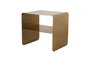 Hanah Home Mesa Lateral SHB-013-A Metal Dorado 45 x 56 x 52 cm