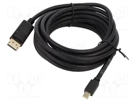 DeLOCK Cable Mini DisplayPort a DisplayPort 5m Negro