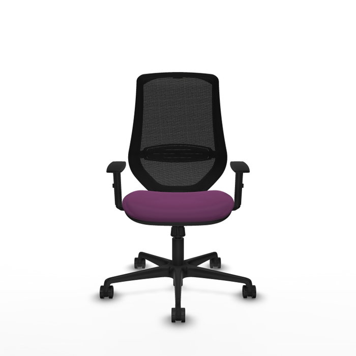 PIQUERAS Y CRESPO Silla de oficina Mardos con mecanismo Sincro, Morado y Negro PIQUERAS Y CRESPO Silla de oficina Mardos con mecanismo Sincro, Morado y Negro