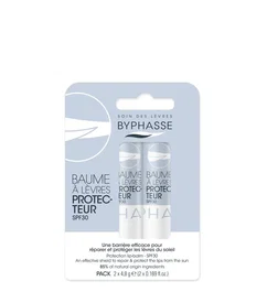 Byphasse Set Duo de Bálsamos Labiales con Protección SPF30, Pack de 2 unidades