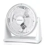 Orbegozo BF 0128 - Ventilador Box Fan de Sobremesa y Pared 2 en 1 - 23W, Aspas de 23cm, 2 Velocidades, Cabezal Orientable y Asa de Transporte
