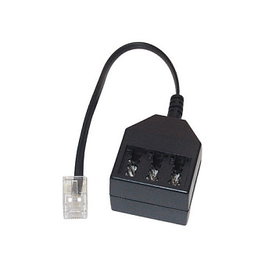 S-Impuls Cable Western-Stecker 8/4 a Buchse NFF 0,2m